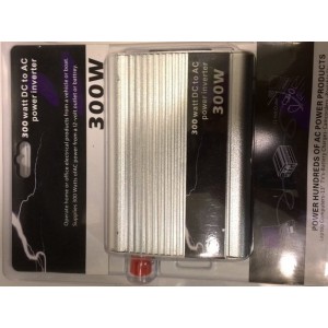 Μετατροπέας Ρεύματος 300W Φορτίστε τις συσκευές μέσα στο αυτοκίνητο με ισχύ μέχρι 300W Κατάλληλο για Laptop